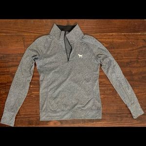 VICTORIA’S SECRET VS PINK Logo Gray Jacket M